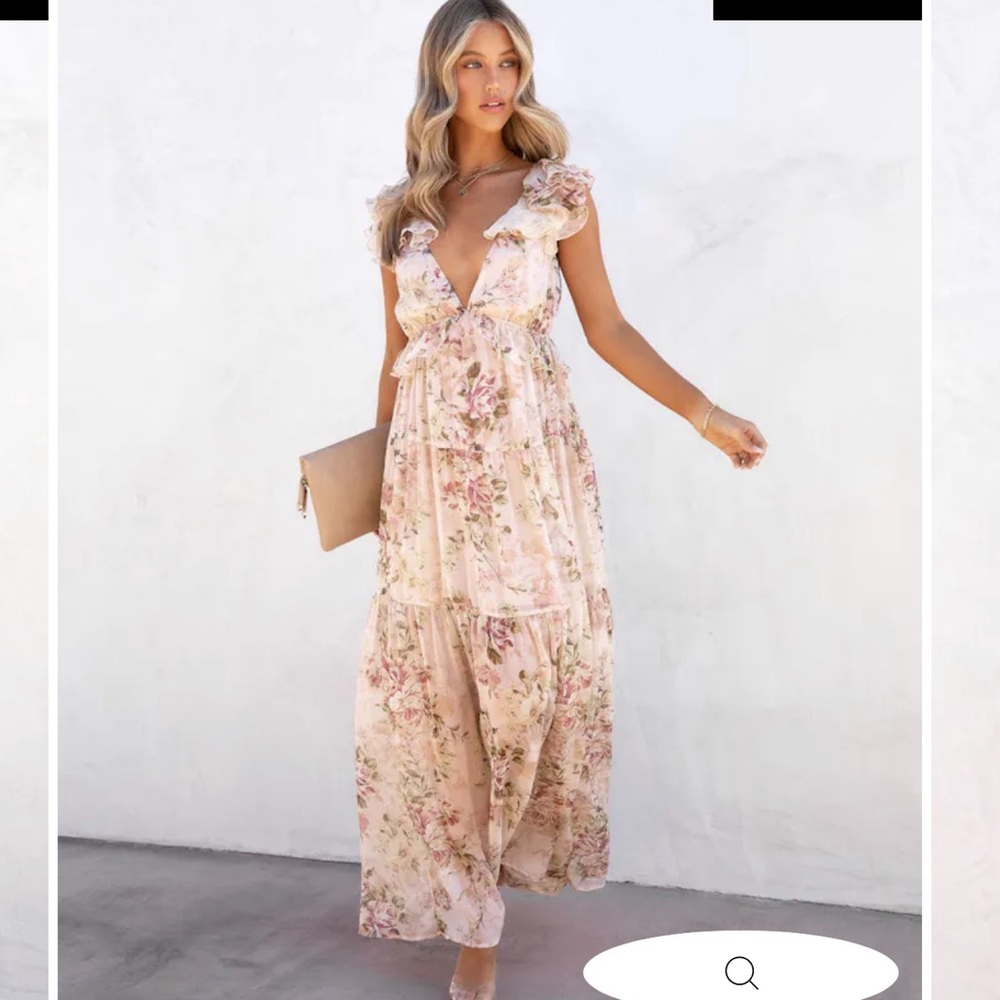 Vici floral maxi dress - Picture 2 of 14